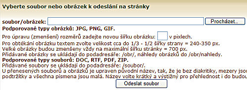 přidání souboru